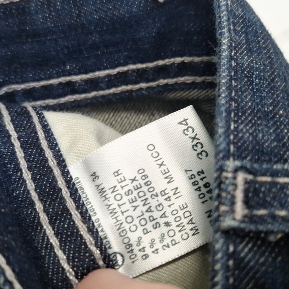 AG Adriano Goldschmied The Protege Straight Leg 33x34 Men's Blue Jeans - Picture 6 of 9